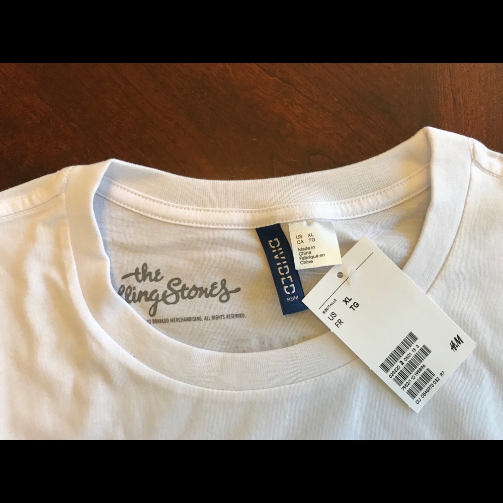 Two-Sided Rolling Stones US Tour ‘78 Licensed NWT - Picture 3 of 10